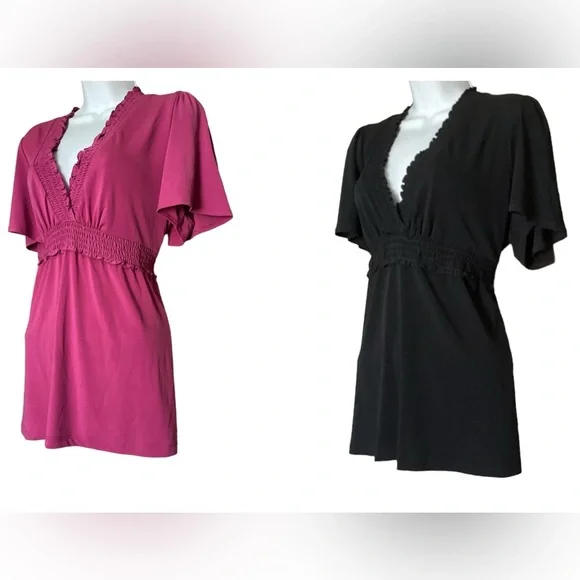 One Black ❣️ BCBG Paris Tops Lg - Picture 6 of 16